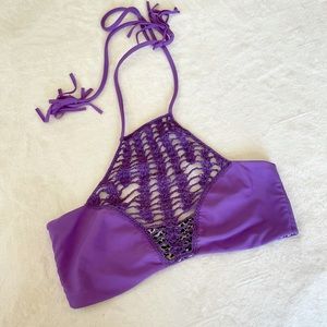 Acacia Swim Crochet Panama Top